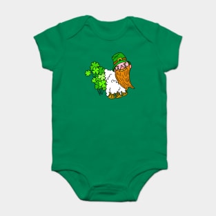 Irish flag, St.Patrick's Day Baby Bodysuit